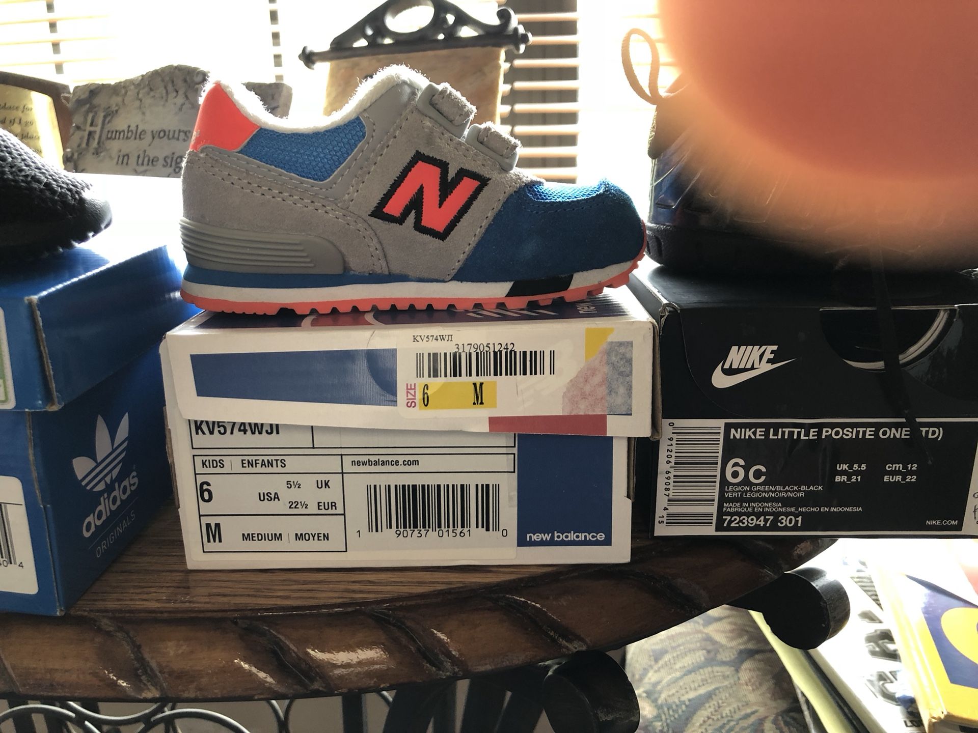 New balance toddler shoes