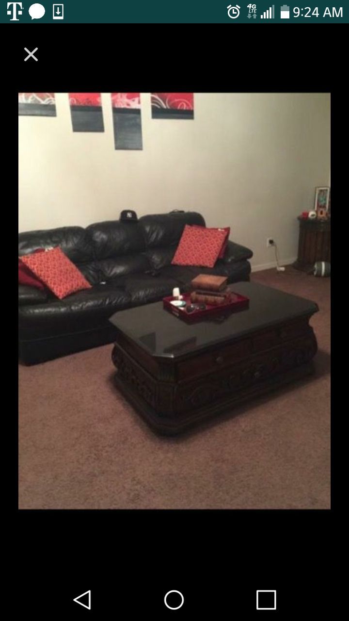 Couch and loveseat