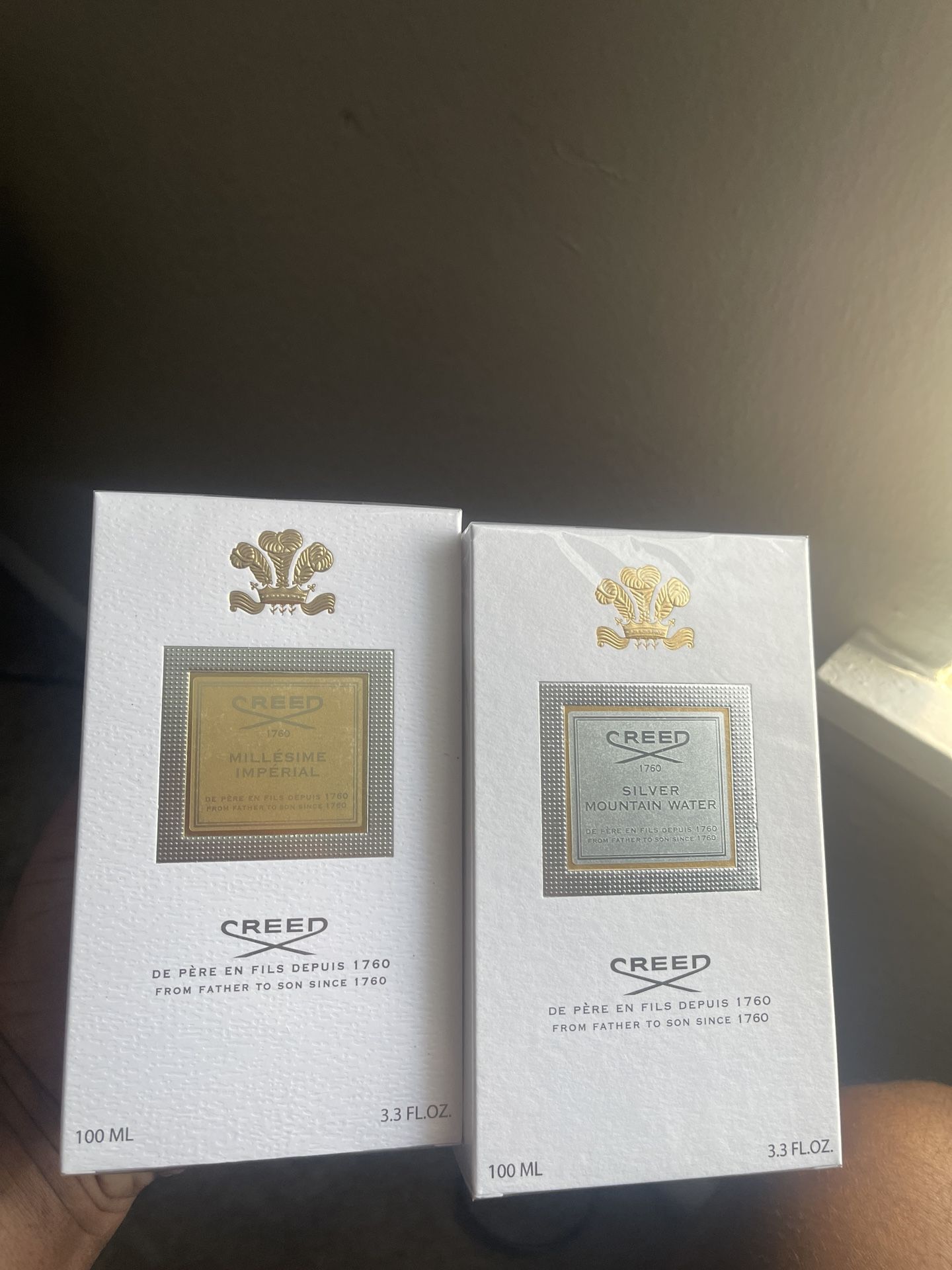 Creed Silver Mountain Water & Imperial
