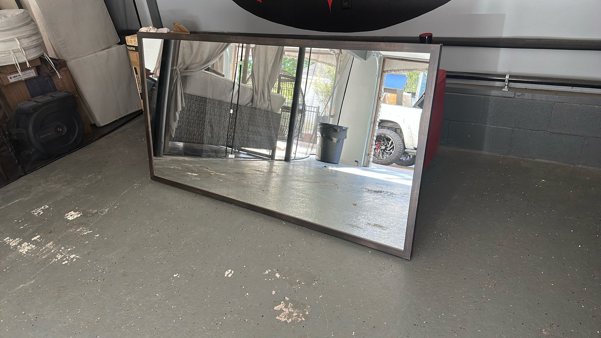 Large mirror