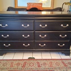DRESSER-MAHOGONY, w/MIRROR $240