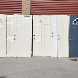 Exterior/entrance and fire rated doors in good condition (please read the description of the post)