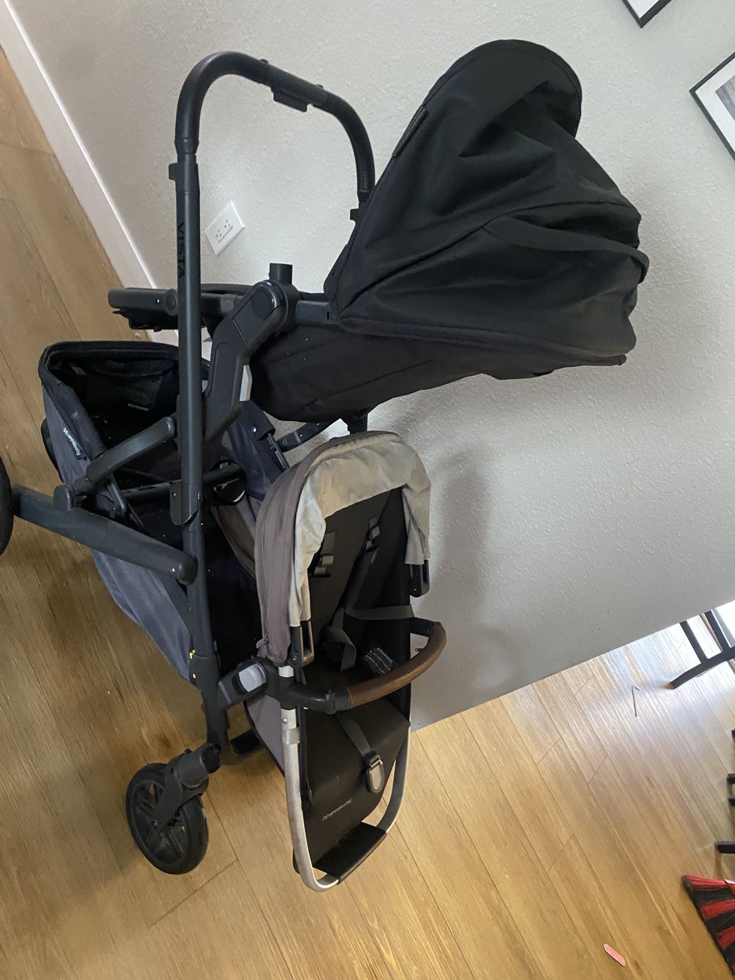 UPPAbaby Vista V2 “Jake” Twin Stroller Set – $1,000 OBO 
