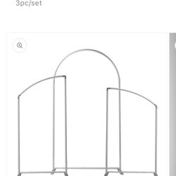 3 Piece Durable Backdrop Set With Carrying Case 