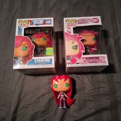 Funko Pop Starfire Lot