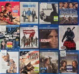 12 Blu-ray DVD's in original wrapping