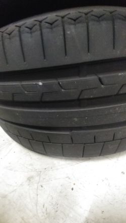 4 245/30ZR20 Continental Sportcontact tires 20