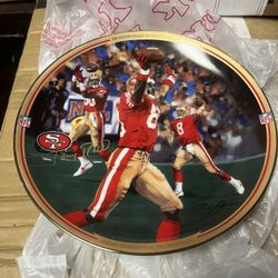 SAN FRANCISCO 49ers COLLECTABLE PLATES
