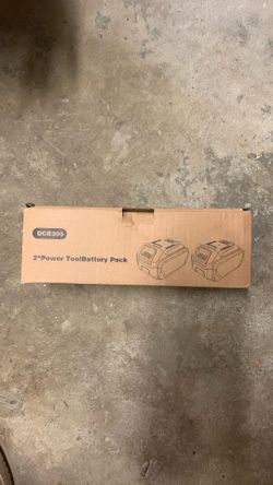 New 2 Pack 20V 6.5Ah Batteries For Dewalt Power Tools 