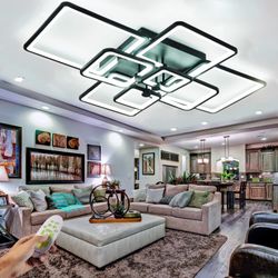 Modern LED Ceiling Light,41.7in