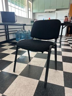 Stackable cloth chairs $5 per chair