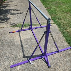 Portable kids gymnastics bar