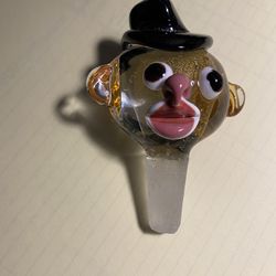 Vintage 1960s Murano Bottle Top-Glass