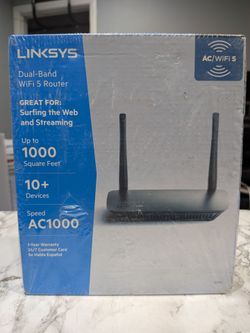 Linksys E5350 WiFi 5 Dual-Band AC1000 Router