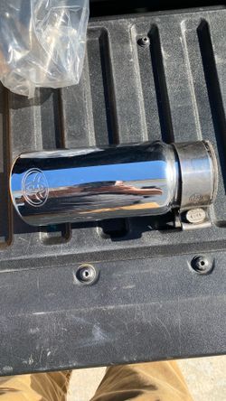 Exhaust tip (chrome)