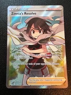Zinnia’s Resolve Full Art