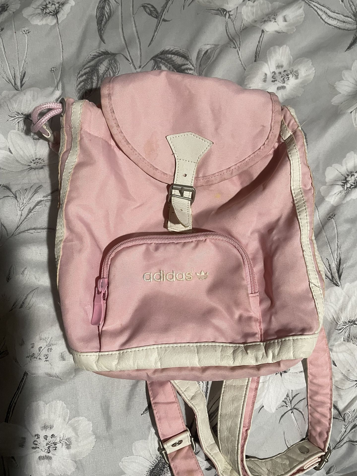 Small Pink Adidas Backpack