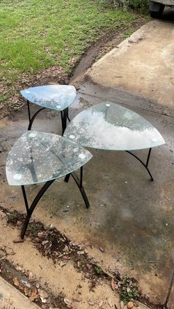 Glass End Tables