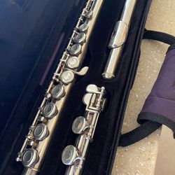 YAMAHA FLUTE 225S2 Good Playing Condition Marching Band 