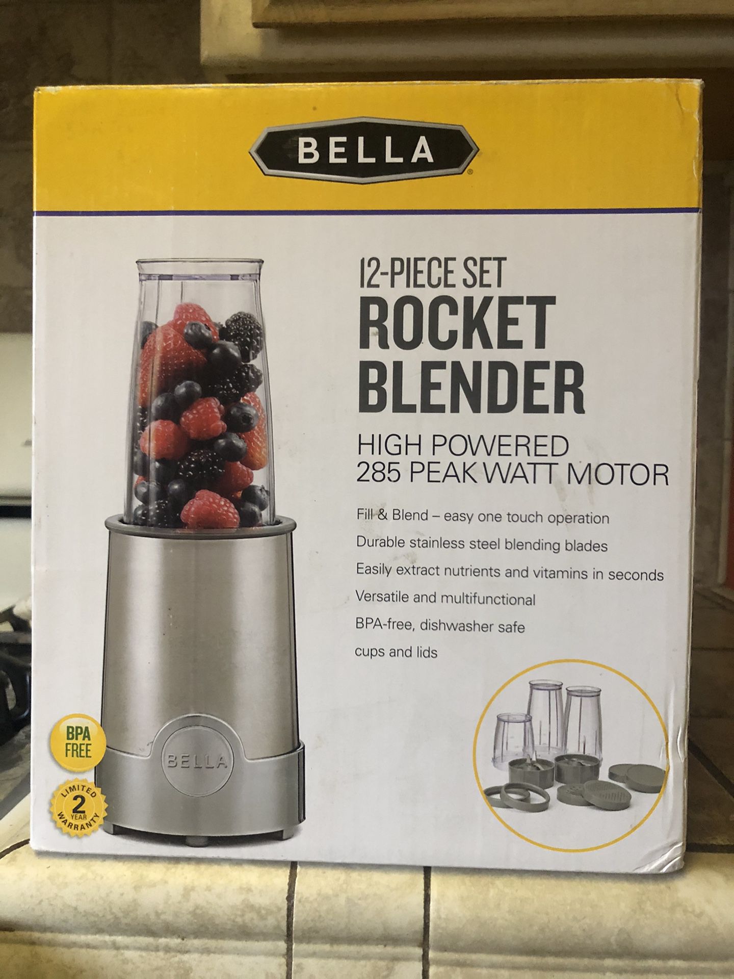Rocket blender 12 piece