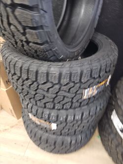 New set of tires rammus xt 33 1250 22 lt