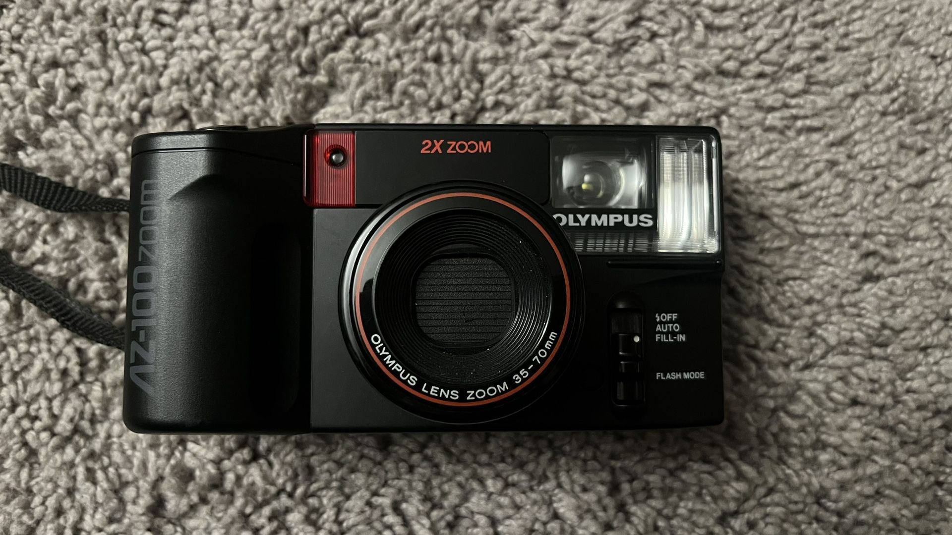 Olympus AZ 100 Zoom 35mm Film Camera