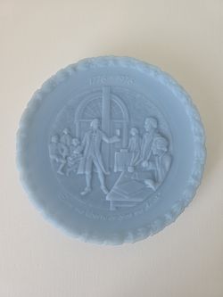 Fenton Glass Commemorative Collector's Plate