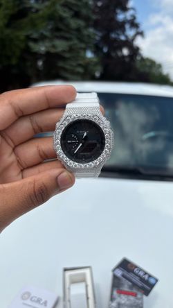 Iced out G-shock