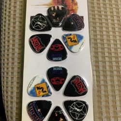 New RUSH collectible guitar picks 