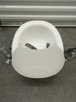 Baby Seat with Removable Tray White