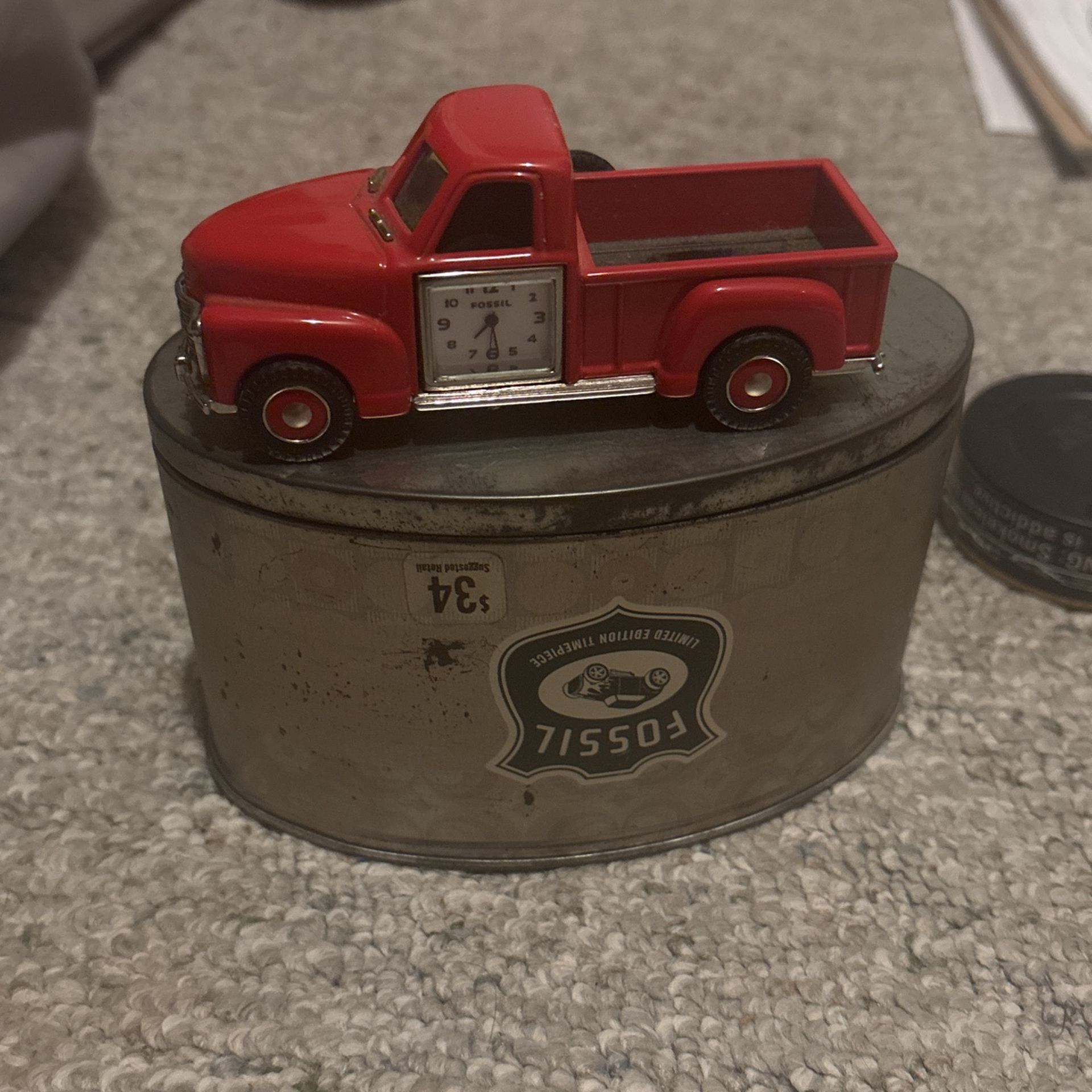 Fossil Desk/shelf Battery Operated Clock