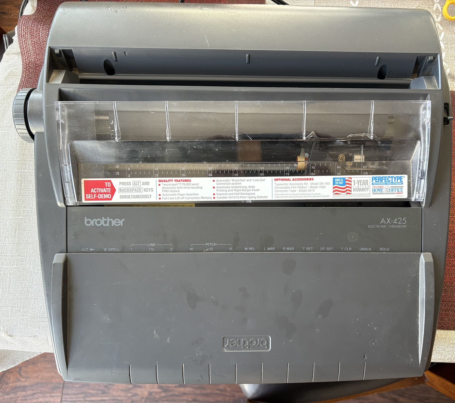 Brother Electric Typewriter