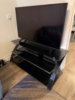 Black TV Stand