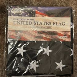ANLEY EverStrong Series American Flag 3x5 Foot Heavy Duty - Embroidered Stars and Sewn Stripes
