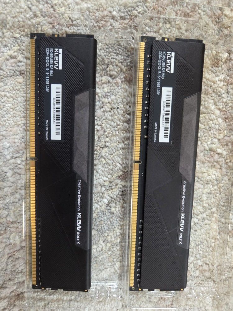 Computer Memory - DDR4 16GB (2x8GB) 3200MHz