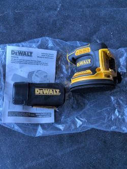 DeWalt orbit sander, brand new.