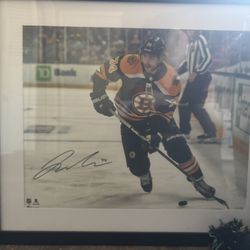 Jake Debrusk Signed Photo
