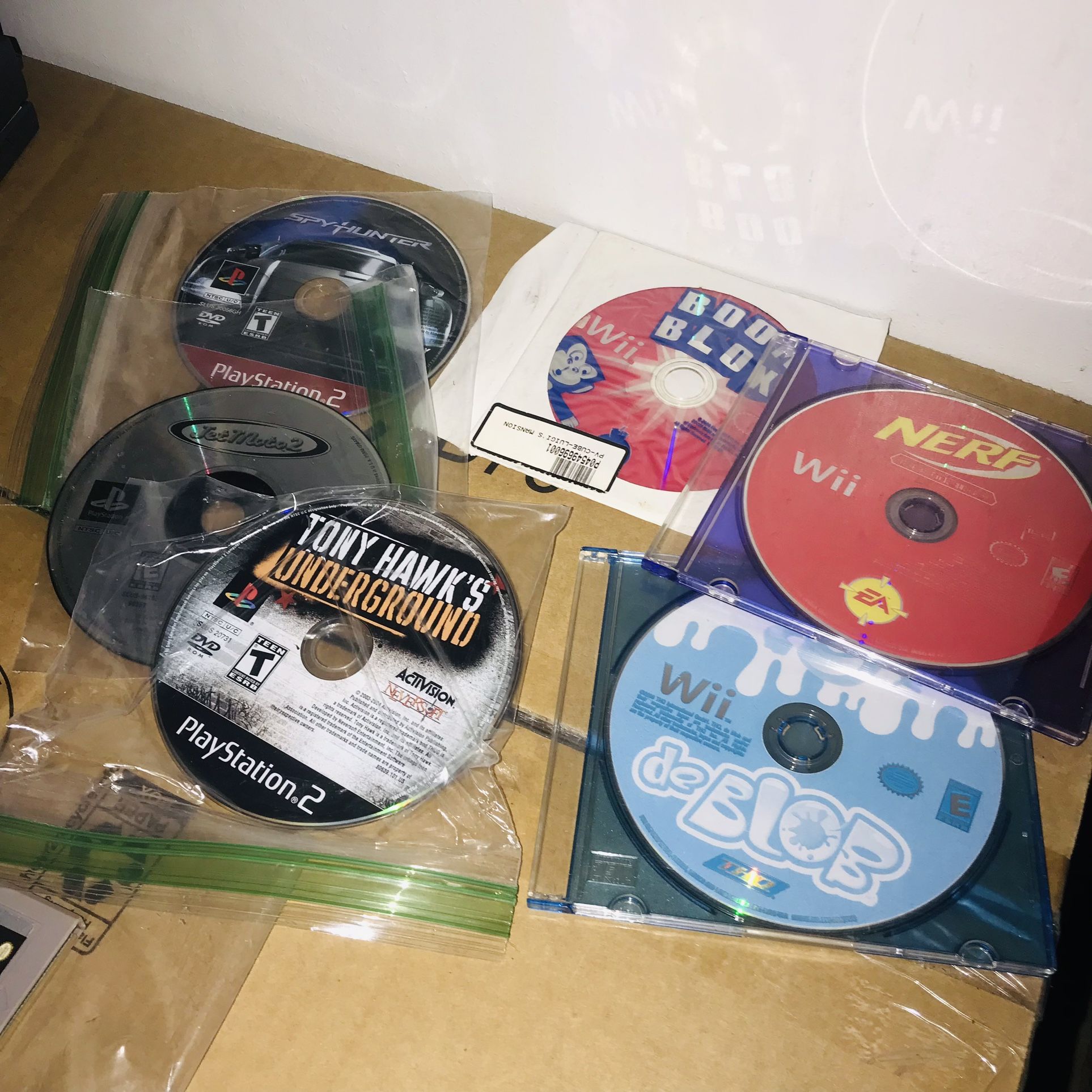 Video Game Assortment Large Lot Of Xbox Playstation Nintendo Wii