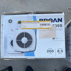 Broan 509s Through Wall Fan