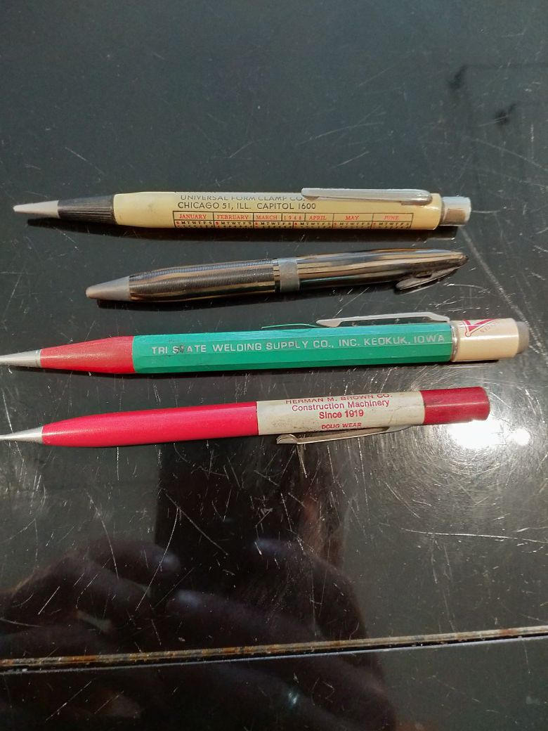 Vintage pencils