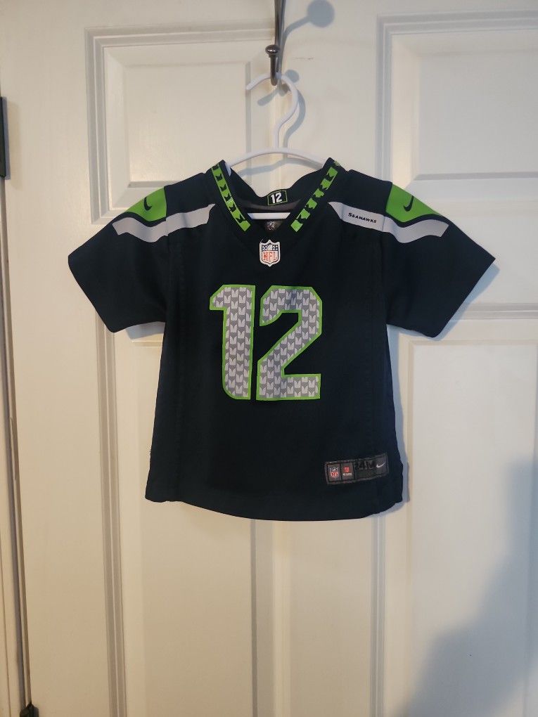 18-24 Month 12 Man Jersey & Old Navy Button Up