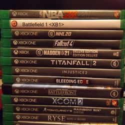  Xbox One Games Bundle 