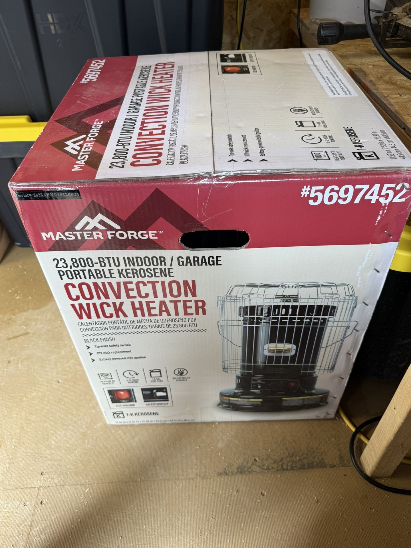 Master Forge Kerosene Heater