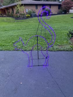 4.5 FT HALLOWEEN CLASSICS LED BLACK CAT SILHOUETTE