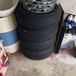 4 Tires With Rims Off A 2014 Volkswagen Jetta