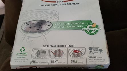 Flame disk.. charcoal replacement