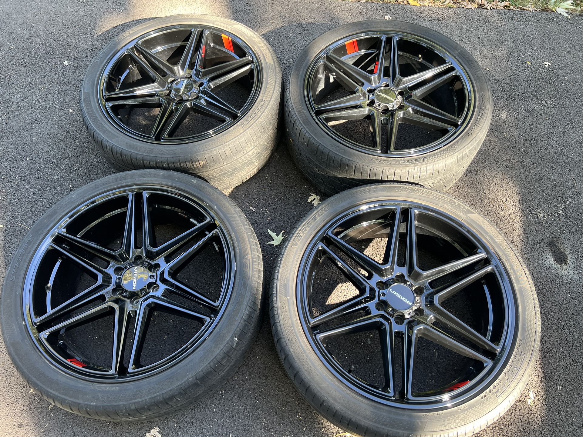 Nice Wheels 24’ 139.7 Bolt Pat. For Gm Cars Like