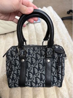 Vintage Dior Mini Boston Bag Authentic