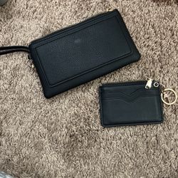 Mini Wallet And Wristlet Set