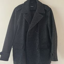 Express Trench Coat Men/ Water Resistant 